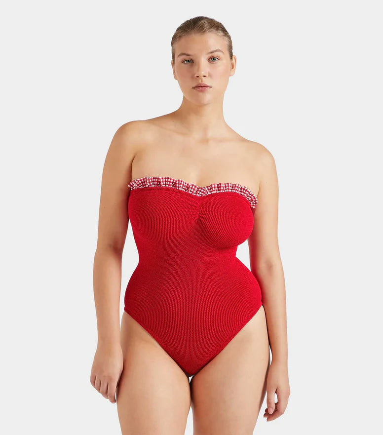 Dolly One Piece Red Gingham