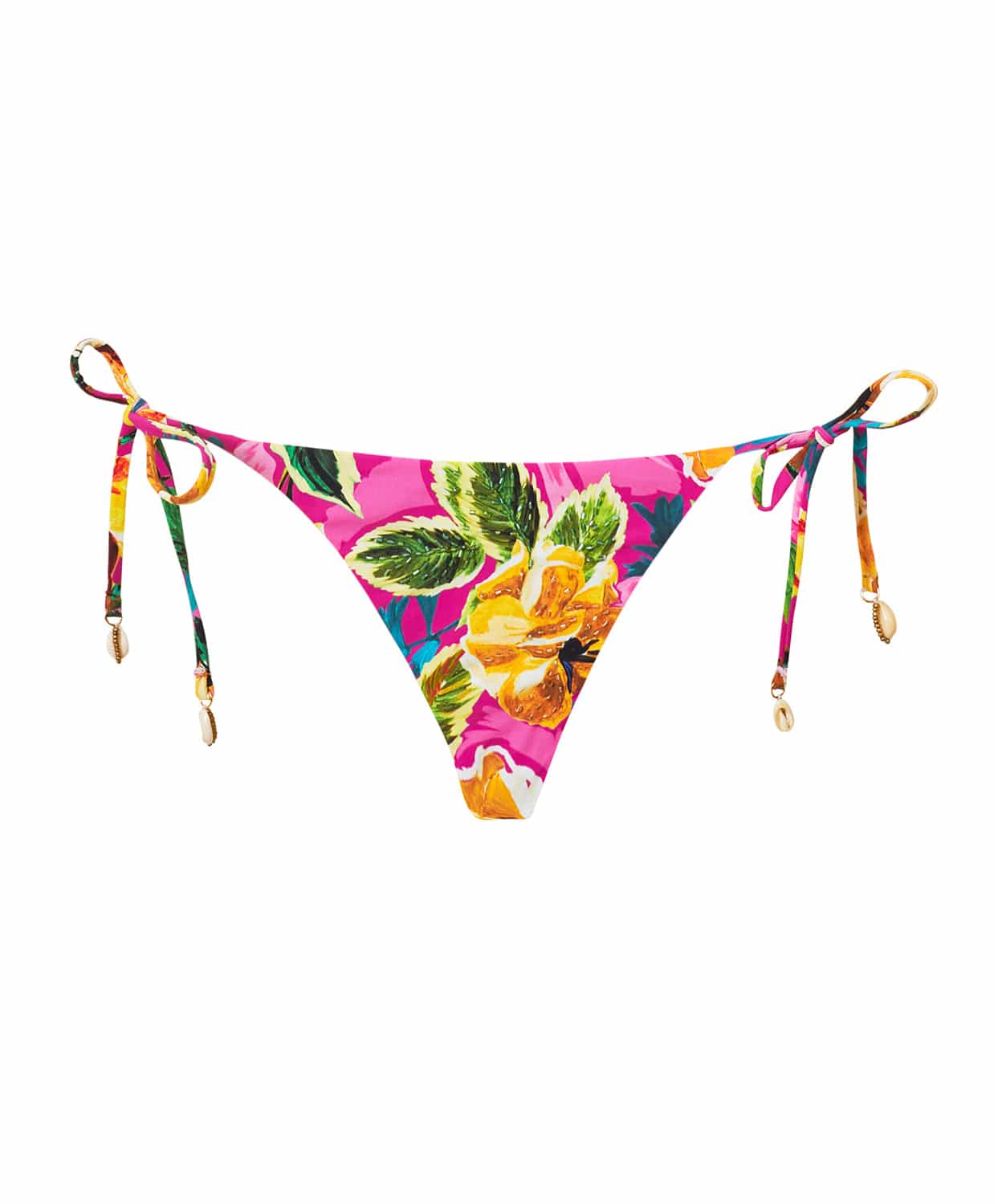 PQ Embroidered Tie Side Full Bottom in Bahama Beach