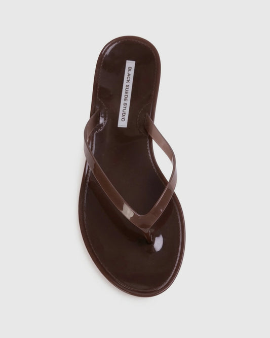 Crystal Sandal Chestnut PVC
