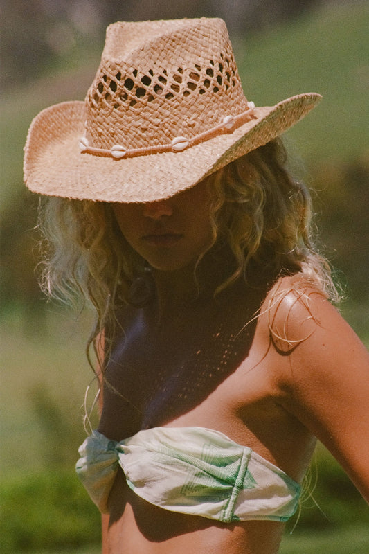 Seashells Cowboy hat lifestyle