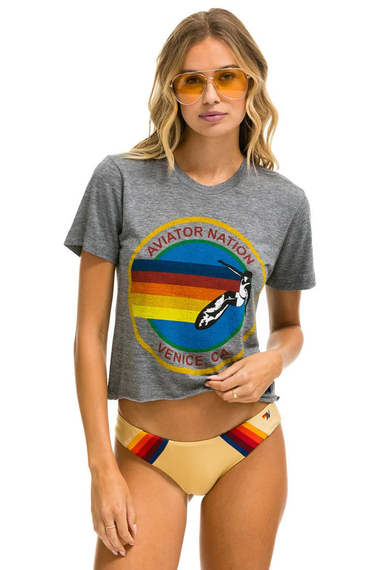 Signature Boyfriend Tee Heather Grey