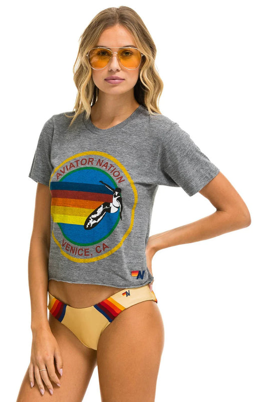 Signature Boyfriend Tee Heather Grey