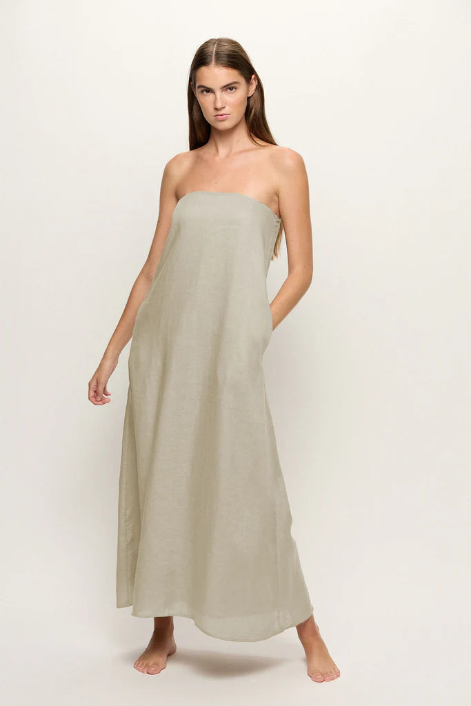Thani Maxi Dress Oyster