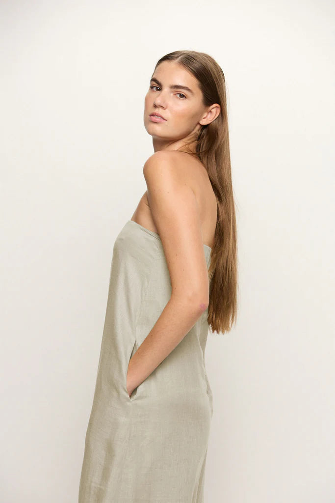 Thani Maxi Dress Oyster