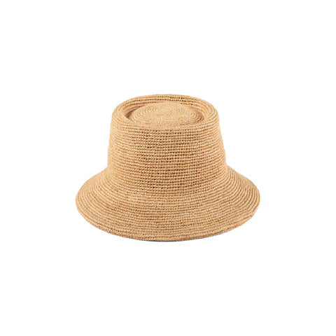 Lack of Color Inca Bucket Hat Dip in Natural