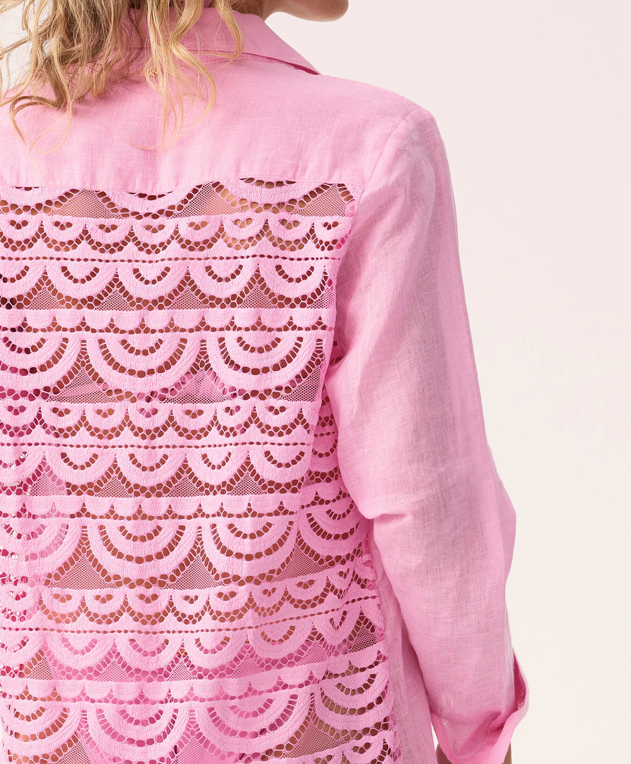Wisteria Lace Millie Tie Tunic Coverup